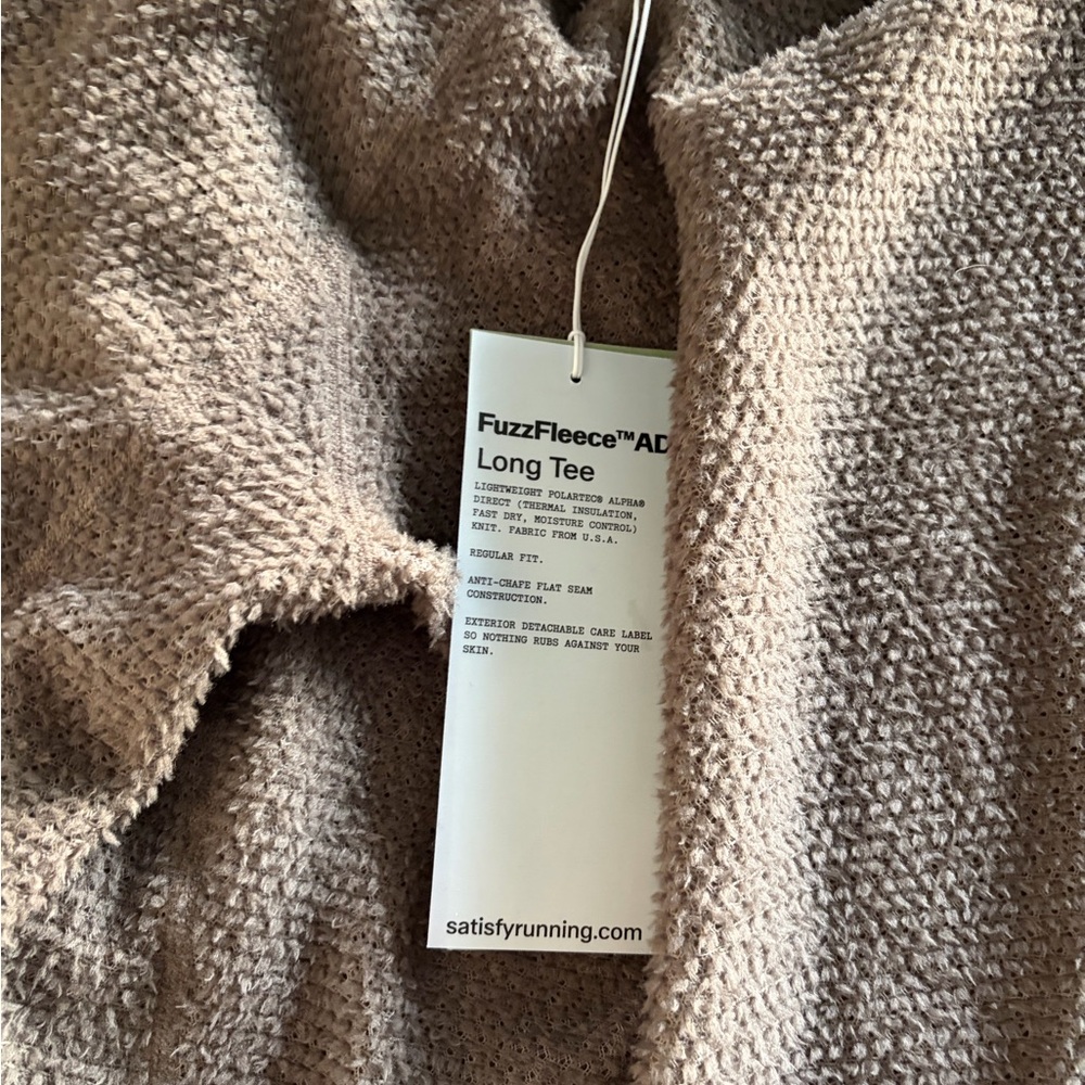 Satisfy FuzzFleece AD Long Tee - Brown